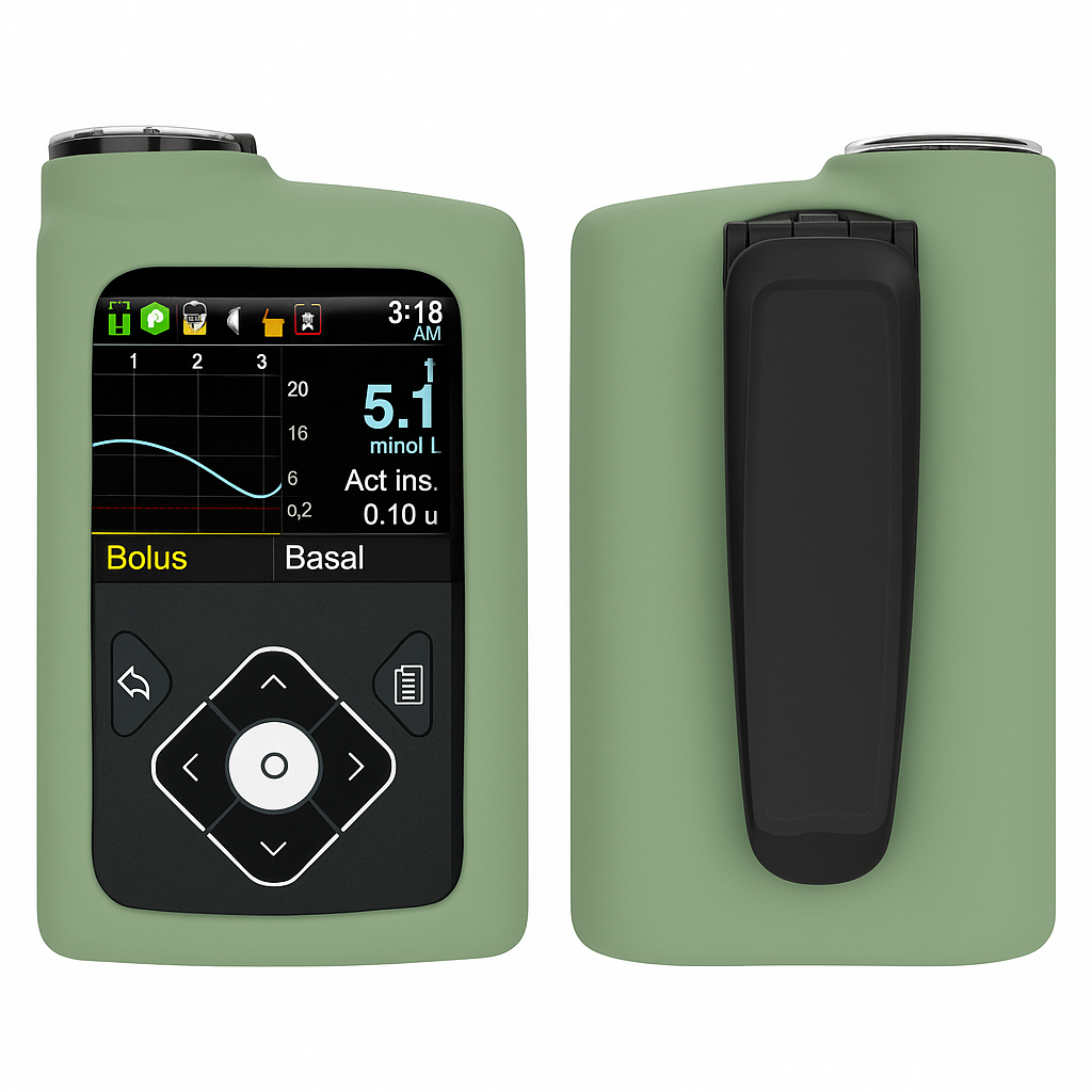Silicone Pump Cover for Medtronic 600 & 700 Series | غطاء سيليكون لمضخة ميدترونيك