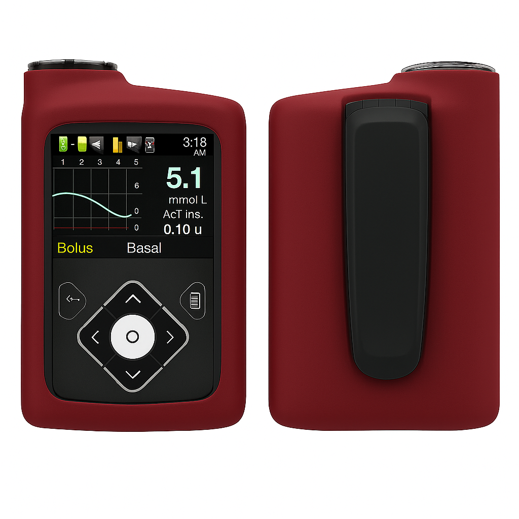 Silicone Pump Cover for Medtronic 600 & 700 Series | غطاء سيليكون لمضخة ميدترونيك